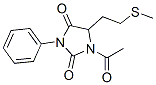 55021-63-1,1-acetyl-5-[2-(methylthio)ethyl]-3-phenylimidazolidine-2,4-dione