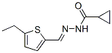 550308-57-1,Cyclopropanecarboxylic acid, [(5-ethyl-2-thienyl)methylene]hydrazide (9CI)