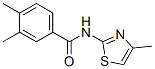 550312-40-8,Benzamide, 3,4-dimethyl-N-(4-methyl-2-thiazolyl)- (9CI)