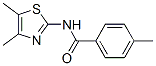 550352-29-9,Benzamide, N-(4,5-dimethyl-2-thiazolyl)-4-methyl- (9CI)