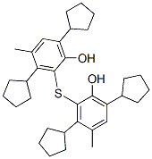 55036-36-7,2,2'-thiobis[3,6-dicyclopentyl-p-cresol]