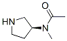 550370-77-9,Acetamide, N-methyl-N-(3S)-3-pyrrolidinyl- (9CI)