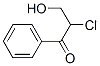 55056-02-5,1-Propanone, 2-chloro-3-hydroxy-1-phenyl- (9CI)