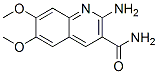 55149-43-4,2-AMINO-6,7-DIMETHOXY-QUINOLINE-3-CARBOXYLIC ACID AMIDE