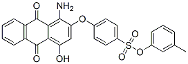 5517-35-1,m-tolyl p-[(1-amino-9,10-dihydro-4-hydroxy-9,10-dioxo-2-anthryl)oxy]benzenesulphonate
