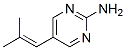 55179-65-2,2-Pyrimidinamine, 5-(2-methyl-1-propenyl)- (9CI)