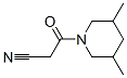 551910-72-6,Piperidine, 1-(cyanoacetyl)-3,5-dimethyl- (9CI)