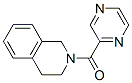 551916-85-9,Isoquinoline, 1,2,3,4-tetrahydro-2-(pyrazinylcarbonyl)- (9CI)
