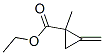 55281-55-5,Cyclopropanecarboxylic acid, 1-methyl-2-methylene-, ethyl ester (9CI)