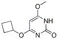 552880-95-2,2(1H)-Pyrimidinone, 4-(cyclobutyloxy)-6-methoxy- (9CI)