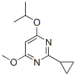 552882-10-7,Pyrimidine, 2-cyclopropyl-4-methoxy-6-(1-methylethoxy)- (9CI)