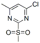 55329-22-1,4-CHLORO-6-METHYL-2-(METHYLSULFONYL)PYRIMIDINE