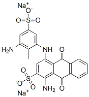 55329-37-8,disodium 1-amino-4-[(3-amino-2-methyl-5-sulphonatophenyl)amino]-9,10-dihydro-9,10-dioxoanthracene-2-sulphonate