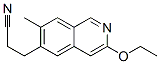 55329-75-4,3-(3-ethoxy-7-methyl-isoquinolin-6-yl)propanenitrile