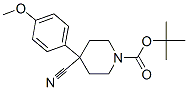 553631-38-2,TERT-BUTYL 4-CYANO-4-(4-METHOXYPHENYL)PIPERIDINE-1-CARBOXYLATE