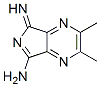 55408-62-3,1H-Pyrrolo[3,4-b]pyrazin-3-amine,1-imino-5,6-dimethyl-(9CI)
