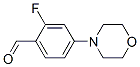 554448-63-4,2-FLUORO-4-(N-MORPHOLINO)-BENZALDEHYDE