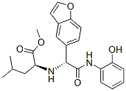 554448-76-9,L-Leucine, N-[(1R)-1-(5-benzofuranyl)-2-[(2-hydroxyphenyl)amino]-2-oxoethyl]-, methyl ester (9CI)