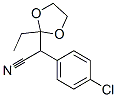 55474-41-4,alpha-(4-chlorophenyl)-2-ethyl-1,3-dioxolane-2-acetonitrile