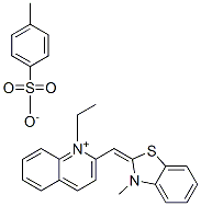 55479-14-6,1-ethyl-2-[(3-methyl-3H-benzothiazol-2-ylidene)methyl]quinolinium toluene-p-sulphonate