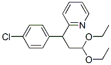55486-46-9,3-(P-CHLOROPHENYL)-3-(2-PYRIDYL)PROPYLALDEHYDE DIETHYL ACETAL
