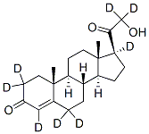 55487-63-3,4-PREGNEN-21-OL-3,20-DIONE-2,2,4,6,6,17ALPHA,21,21-D8
