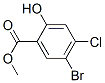 55488-81-8,Methyl 5-bromo-4-chloro-2-hydroxybenzoate