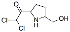 55505-35-6,Ethanone, 2,2-dichloro-1-[5-(hydroxymethyl)-2-pyrrolidinyl]- (9CI)