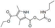 556007-24-0,1H-Pyrrole-2,4-dicarboxylicacid,3,5-dimethyl-,4-ethyl2-[2-oxo-2-(propylamino)ethyl]ester(9CI)