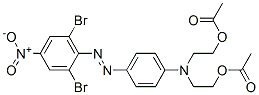 55619-18-6,2,2'-[[4-[(2,6-dibromo-4-nitrophenyl)azo]phenyl]imino]bisethyl diacetate