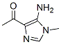 55779-70-9,Ethanone, 1-(5-amino-1-methyl-1H-imidazol-4-yl)- (9CI)