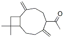 55790-53-9,1-[10,10-dimethyl-2,6-bis(methylene)bicyclo[7.2.0]undec-5-yl]ethan-1-one