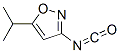 55809-55-7,Isoxazole, 3-isocyanato-5-(1-methylethyl)- (9CI)