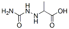 55846-35-0,Propanoic acid, 2-[2-(aminocarbonyl)hydrazino]- (9CI)