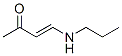 55859-98-8,3-Buten-2-one, 4-(propylamino)- (9CI)