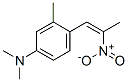 55875-42-8,N,N-dimethyl-4-(2-nitro-1-propenyl)-m-toluidine