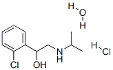 5588-22-7,1-(2-chlorophenyl)-2-(propan-2-ylamino)ethanol hydrate hydrochloride