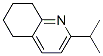 55904-64-8,Quinoline, 5,6,7,8-tetrahydro-2-(1-methylethyl)- (9CI)