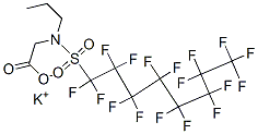 55910-10-6,N-[(1,1,2,2,3,3,4,4,5,5,6,6,7,7,8,8,8-HEPTADECAFLUOROOCTYL)SULFONYL]-N-PROPYLGLYCINE POTASSIUM SALT