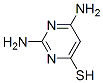 56-08-6,2,4-DIAMINO-6-MERCAPTOPYRIMIDINE