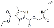 561025-11-4,1H-Pyrrole-2,4-dicarboxylicacid,3,5-dimethyl-,4-ethyl2-[2-oxo-2-(2-propenylamino)ethyl]ester(9CI)