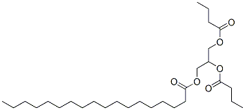 56149-03-2,2,3-bis(1-oxobutoxy)propyl stearate