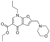 562100-93-0,Furo[2,3-b]pyridine-5-carboxylic  acid,  4,7-dihydro-2-(4-morpholinylmethyl)-4-oxo-7-propyl-,  ethyl  ester