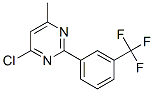 56302-42-2,4-CHLORO-6-METHYL-2-[3-(TRIFLUOROMETHYL)PHENYL]PYRIMIDINE
