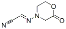 56313-71-4,Acetonitrile,  [(2-oxo-4-morpholinyl)imino]-  (9CI)