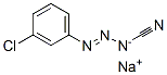 56332-32-2,3-(m-chlorophenyl)-2-triazene-1-carbonitrile, sodium salt