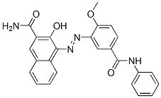 56396-10-2,4-[[5-(anilino)carbonyl-2-methoxyphenyl]azo]-3-hydroxynaphthalene-2-carboxamide