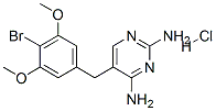 56518-40-2,5-[(4-bromo-3,5-dimethoxyphenyl)methyl]pyrimidine-2,4-diamine hydrochloride
