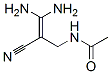 56563-14-5,Acetamide,  N-(3,3-diamino-2-cyano-2-propen-1-yl)-