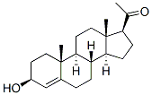 566-66-5,4-Pregnene-3beta-ol-20-one